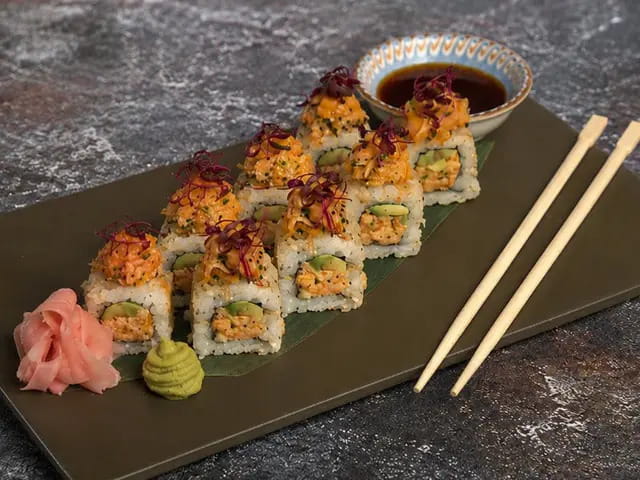 Baked Salmon Rol
