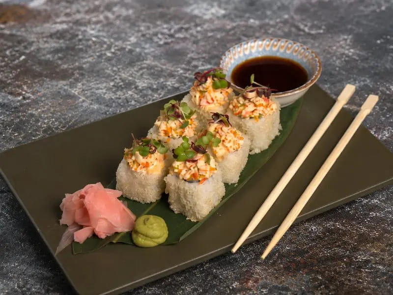 Crispy California roll