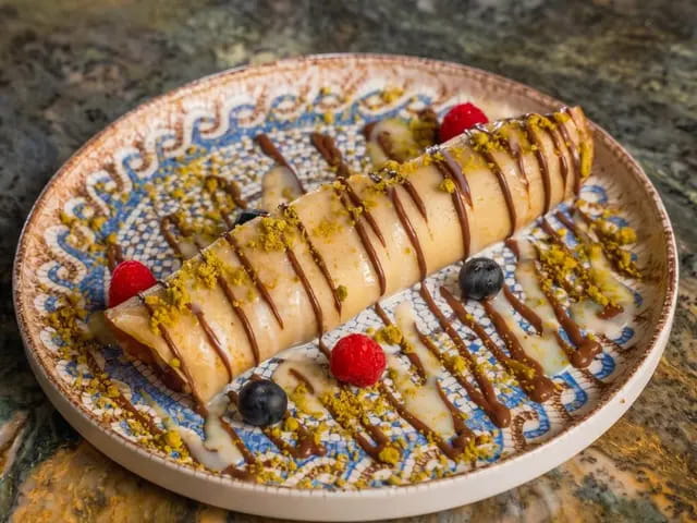 Crepe with banana